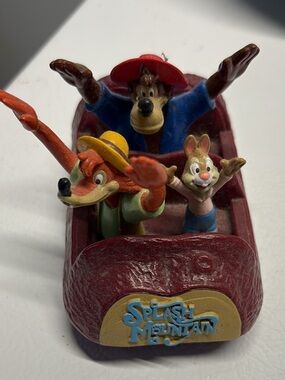 Splash Mountain Red Log Ride Toy Featuring Disney Characters